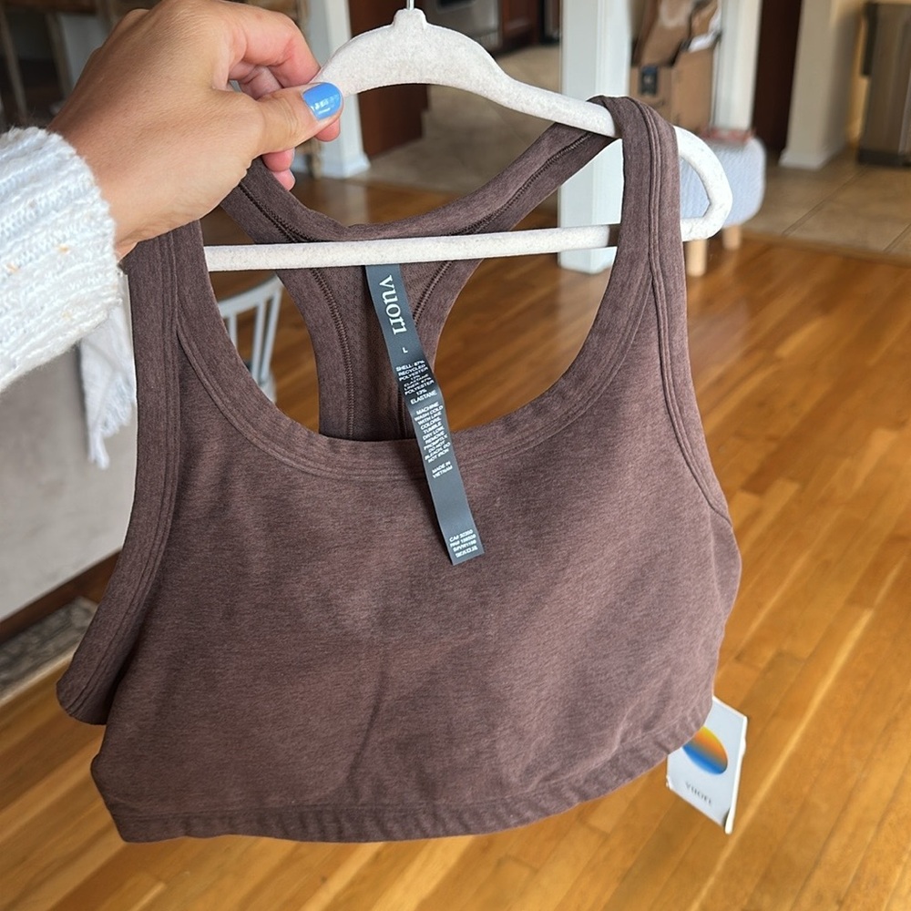 VUORI Women's Brown Sports Bra